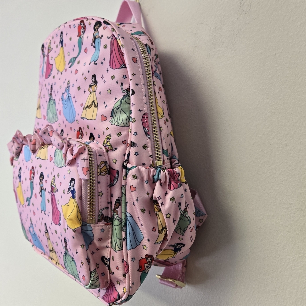 Stoney Clover Lane Disney Princess Never Stop Dreaming Mini Backpack Pink - Picture 2 of 11